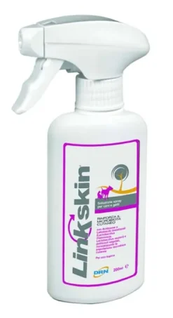 Linkskin Spray uso topico per cani e gatti 200 ml