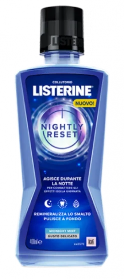 Listerine Nightly Reset collutorio per igiene bocca 400 ml