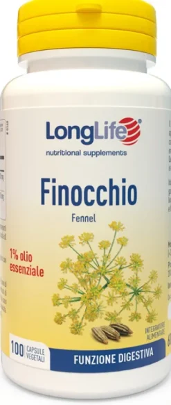 Longlife Finocchio 1% Integratore Alimentare 100 capsule