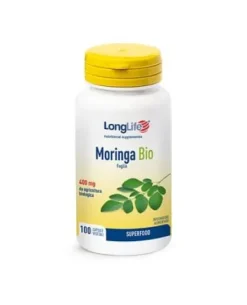 Longlife Moringa Bio Integratore Alimentare 100 capsule