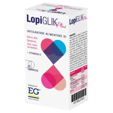 Lopiglik Plus Integratore Alimentare monacolina 20 compresse