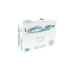 LORENIL CAPSULE MOLLI VAGINALI 600 MG