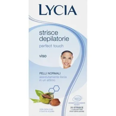 LYCIA PERFECT TOUCH VISO 12 STRISCE DEPILATORIE