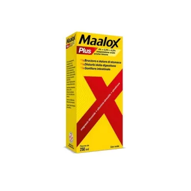 Maalox Plus Sospensione Orale contro acidità flacone 250 ml