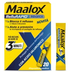 Maalox Reflurapid Advance contro reflusso 20 bustine