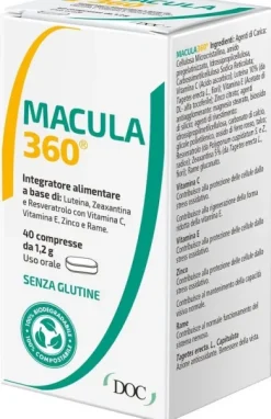Macula 360 Integratore Alimentare 40 compresse