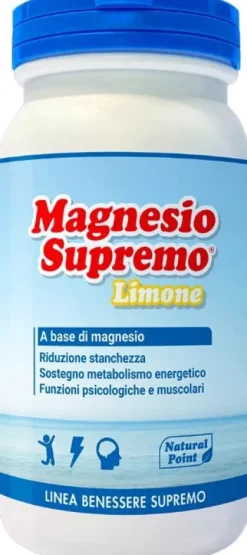 Magnesio Supremo Limone Integratore Alimentare 150 grammi