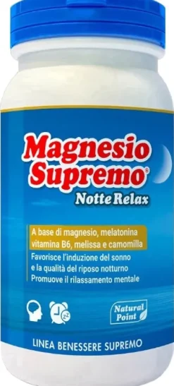 Magnesio Supremo Notte Relax Integratore 150 grammi