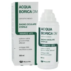 Marco Viti Acqua Borica Bagno Oculare Sterile flacone da 500 ml