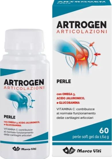 Marco Viti Artrogen Articolazioni Integratore per ossa 60 perle