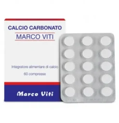 Marco Viti Calcio Carbonato Viti Integratore 60 compresse