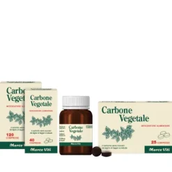 Marco Viti Carbone Vegetale per gonfiore addominale 25 compresse