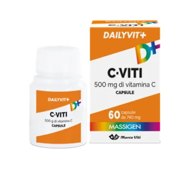 Marco Viti Dailyvit+ C Viti Integratore 500 Mg 60 Capsule