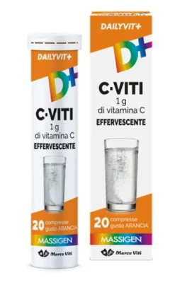 Marco Viti Dailyvit+ Integratore Vitamina C Viti 1G 20 Compresse