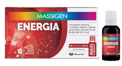 Marco Viti Massigen Energia Integratore Alimentare 10 flaconcini