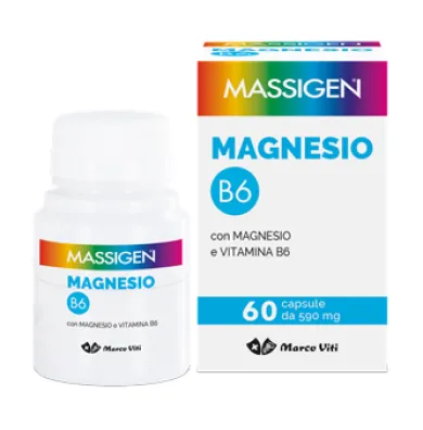 Marco Viti Massigen Magnesio B6 Integratore 60 capsule
