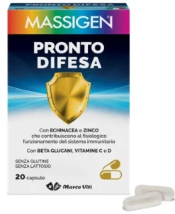 Marco Viti Massigen Pronto Difesa Integratore 20 capsule