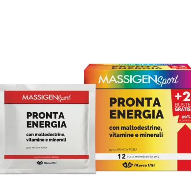 Marco Viti Massigen Sport Pronta Energia Integratore 12 bustine
