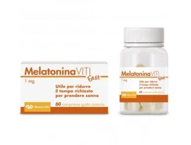 Marco Viti Melatonina Viti Fast Integratore sonno 60 compresse