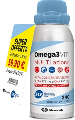 Marco Viti Omega 3 barattolo da 240 perle