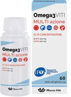 Marco Viti Omega3 Viti Multiazione Integratore 60 perle