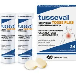 Marco Viti Tusseval Tosse Plus Integratore 24 compresse