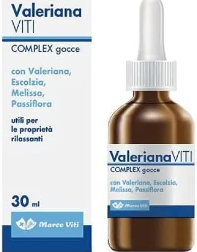 Marco Viti Valeriana Viti Complex Integratore Gocce 30 ml