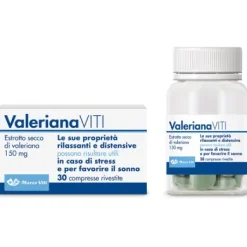 Marco Viti Valeriana Viti contro stress e sonno 30 compresse