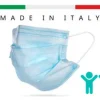 Mascherina Chirurgica 3 veli per bambini certificata 10 pezzi