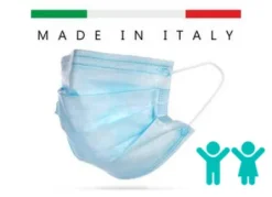Mascherina Chirurgica 3 veli per bambini certificata 10 pezzi