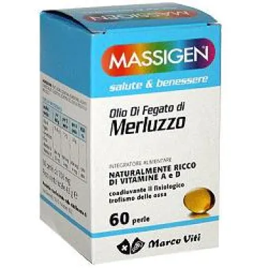 MASSIGEN FEGATO MERLUZZO 60 PERLE