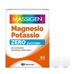 Massigne Magnesio e Potassio Zero Zuccheri 60 compresse
