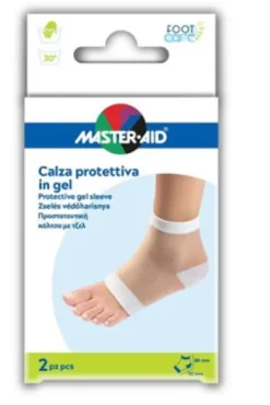Master Aid Calza Protettiva Idratante in gel 2 pezzi