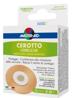 Master Aid Cerotto Verruche mani e piedi 12 pezzi