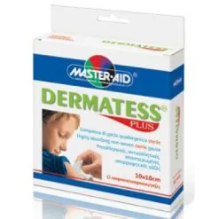 Master Aid Dermatess Garza Plus medicazione 5x9 cm 12 pezzi