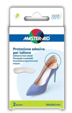 Master Aid Protezione Gel Adesiva Tallone per scarpa 2 pezzi