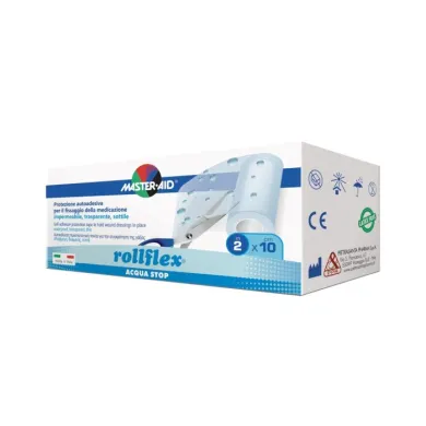 Master Aid Rollflex Acqua Stop Cerotto 2mx10cm
