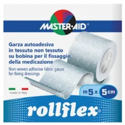 Master Aid Rollflex Garza Autoadesiva 5mx5cm