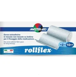 Master Aid Rollflex Garza Autoadesiva 2mx10 cm