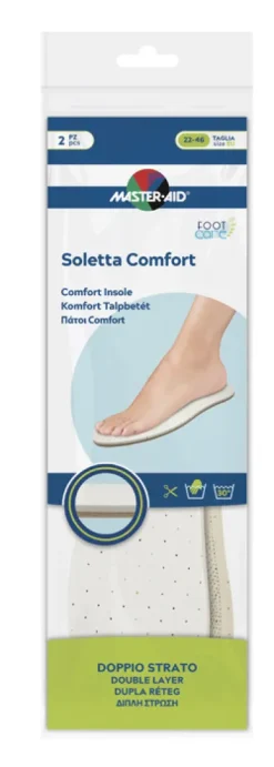 Master Aid Soletta Comfort doppio strato 2 pezzi