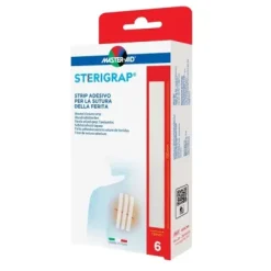 Master Aid Sterigrap Strip Adesivo sutura ferite 100x12 mm 6 pez