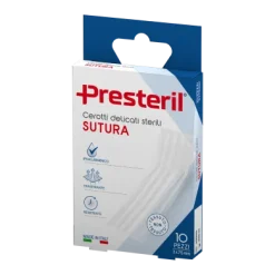 Medipresteril Cerotti delicati sterili sutura 3x75 mm 10 pezzi