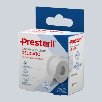 Medipresteril Cerotto su rocchetto delicato 5x2,5 cm