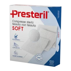 Medipresteril Compresse sterili in TNT soft 10x10 cm 100 pezzi