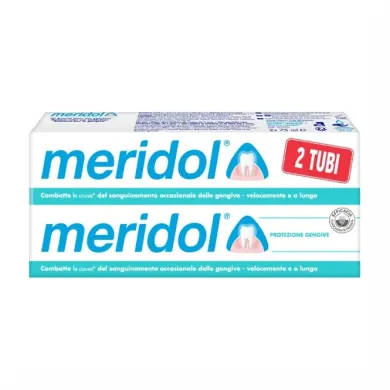 Meridol Dentifricio Bitubo 75 ml x2