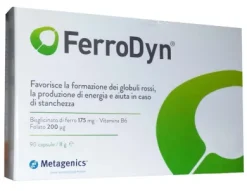 Metagenics Ferrodyn Integratore Alimentare 90 capsule