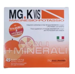 MGK Vis Magnesio e Potassio Orange Integratore 45 bustine