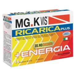 MGK Vis Ricarica Plus Integratore Alimentare 14 bustine