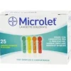 MICROLET LANCETS 25 LANCETTE