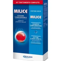 Milice + Freelice Trattamento anti pidocchi schiuma e shampoo